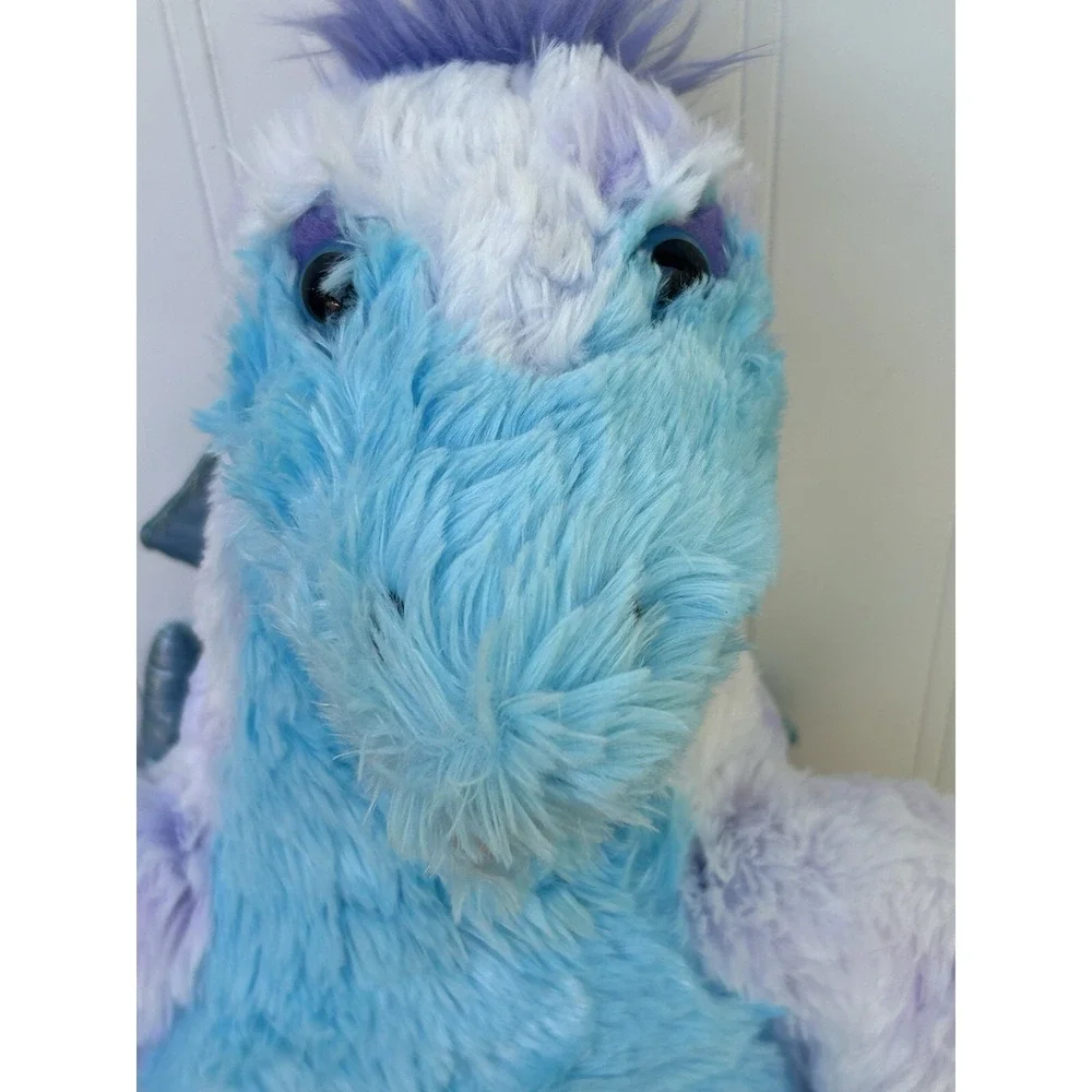 Build a Bear Stegosaurus Blue & Purple Dinosaur 18